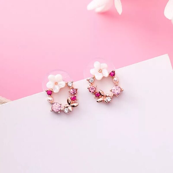 Aretes flor Alala