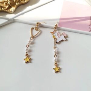 Aretes de unicornio Alala