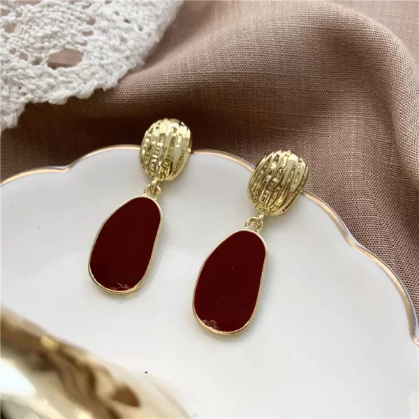 Aretes rojos Alala