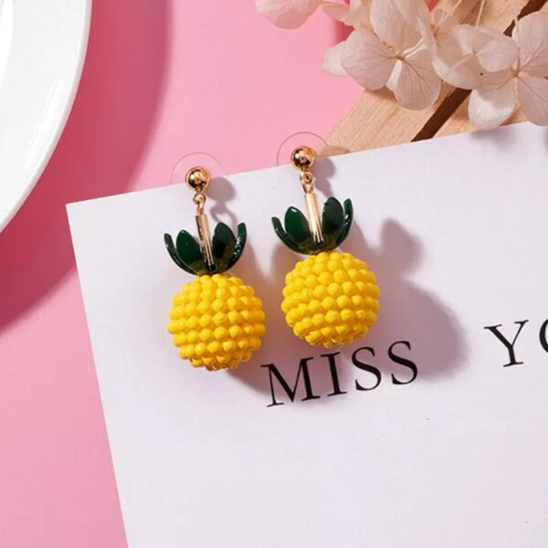 Aretes de piña Alala