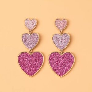 Aretes de corazones Alala