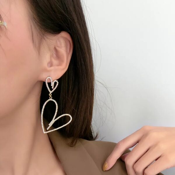 Aretes de corazón Alala