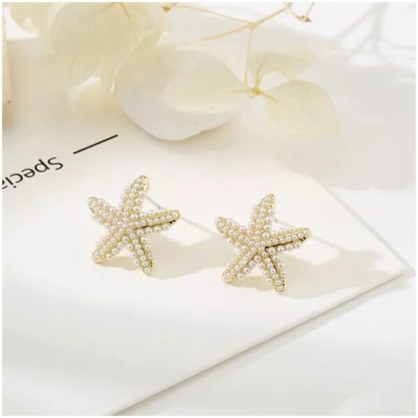 Aretes de estrella de mar Alala