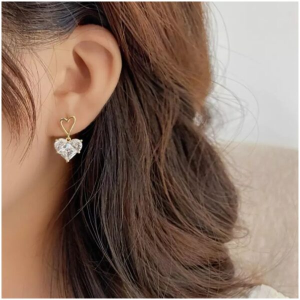 Aretes de corazón Alala