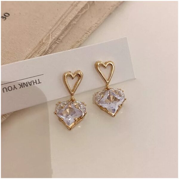 Aretes de corazón Alala