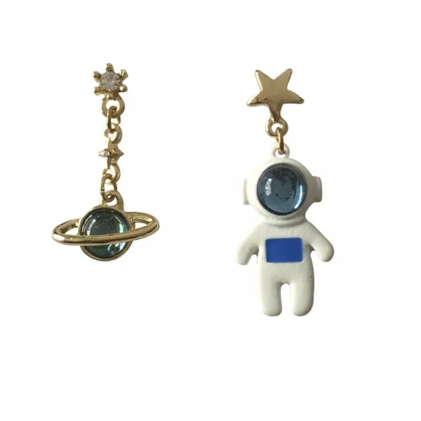 Aretes de astronauta Alala