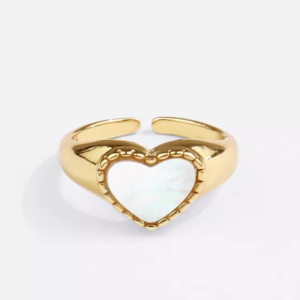 Anillo Corazón de Concha Alala