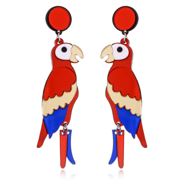 Aretes de Guacamaya Alala